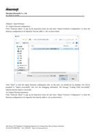 6Import export firmware 161 Import firmware configuration (Page 56 / 72) PrintEXP Printing Software Instruction